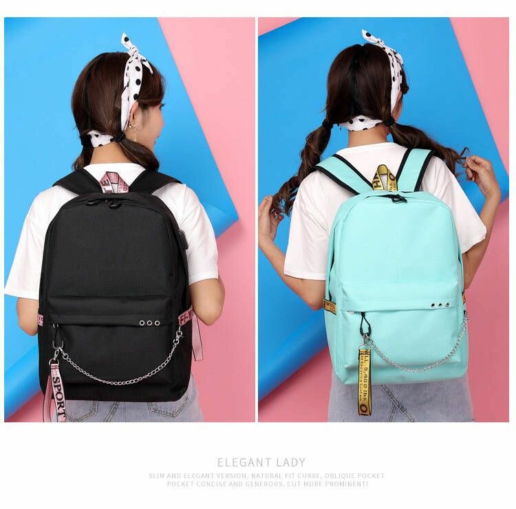 Рюкзак школьный в Корейском стиле с USB