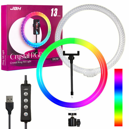 Селфи кольцо 33СМ RD-33 13 RGB JBH 119900₽