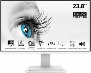 Монитор 23.8" MSI Pro MP243W white