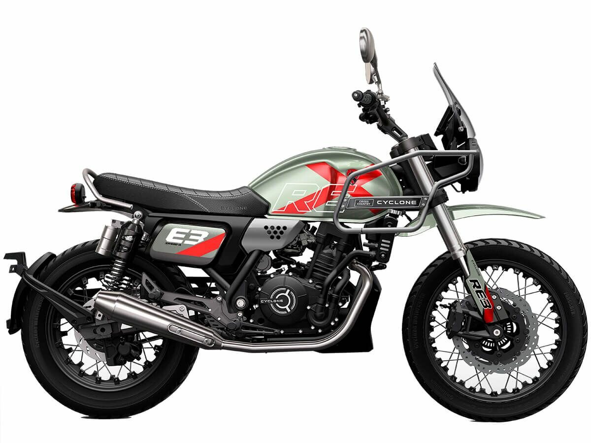 Мотоцикл CYCLONE RE3 Scrambler (SR400-A) 2024 ПТС