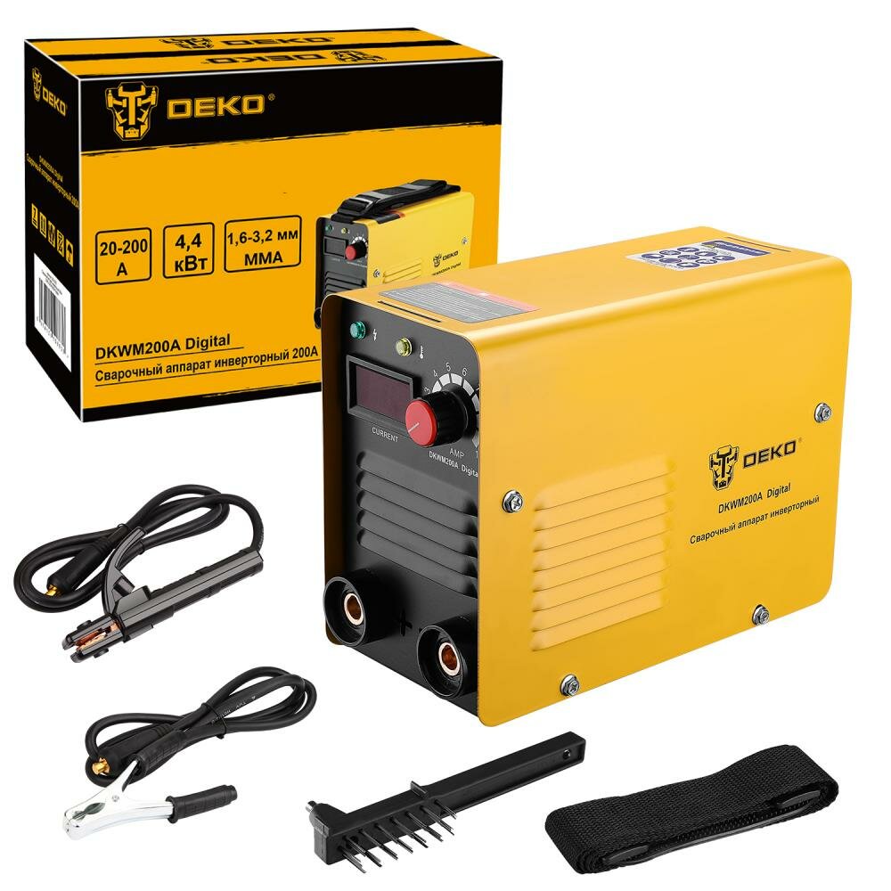 Сварочный аппарат 200A DEKO DKWM200A Digital 083-3000