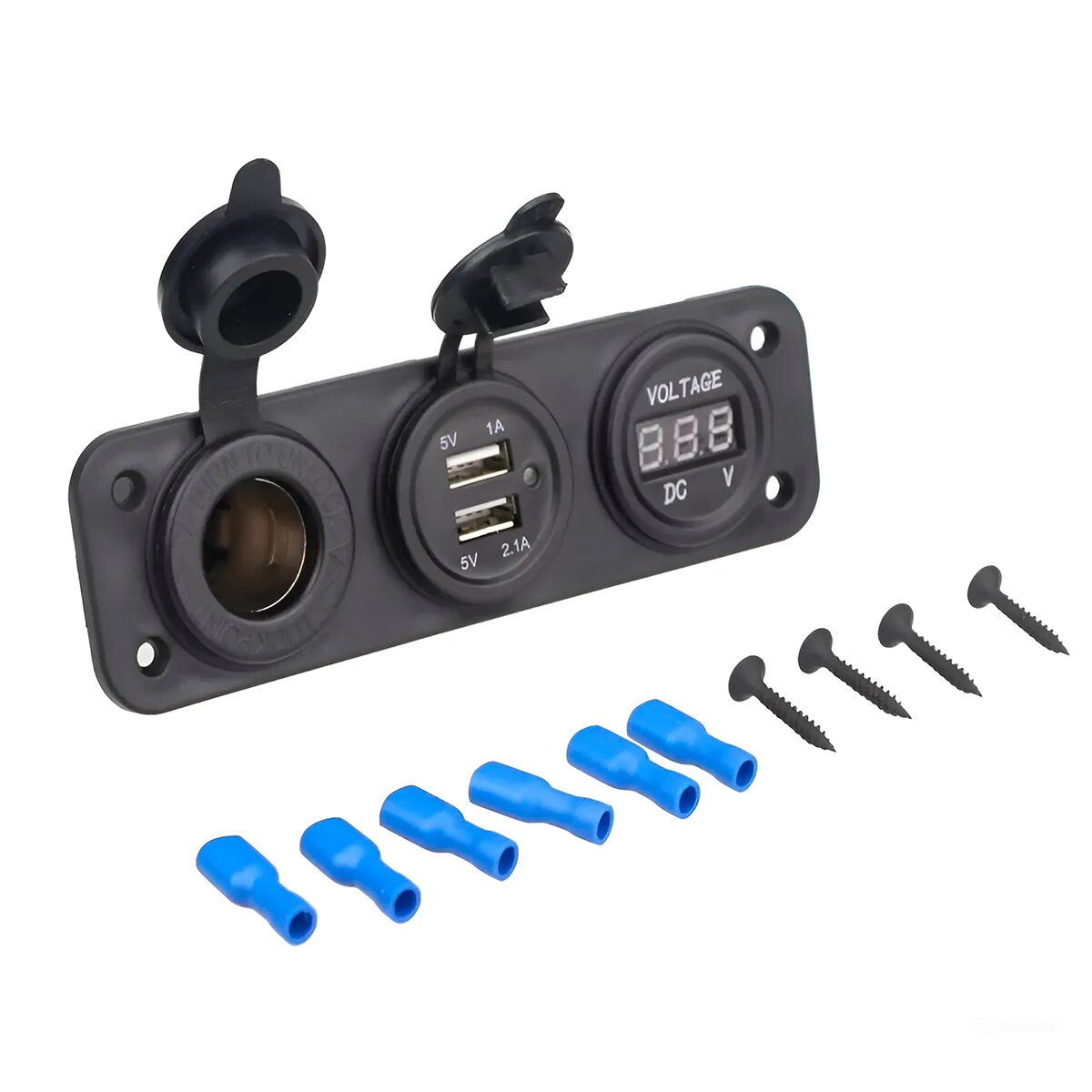 фото Панель розеток в автомобиль Anker 12-24V