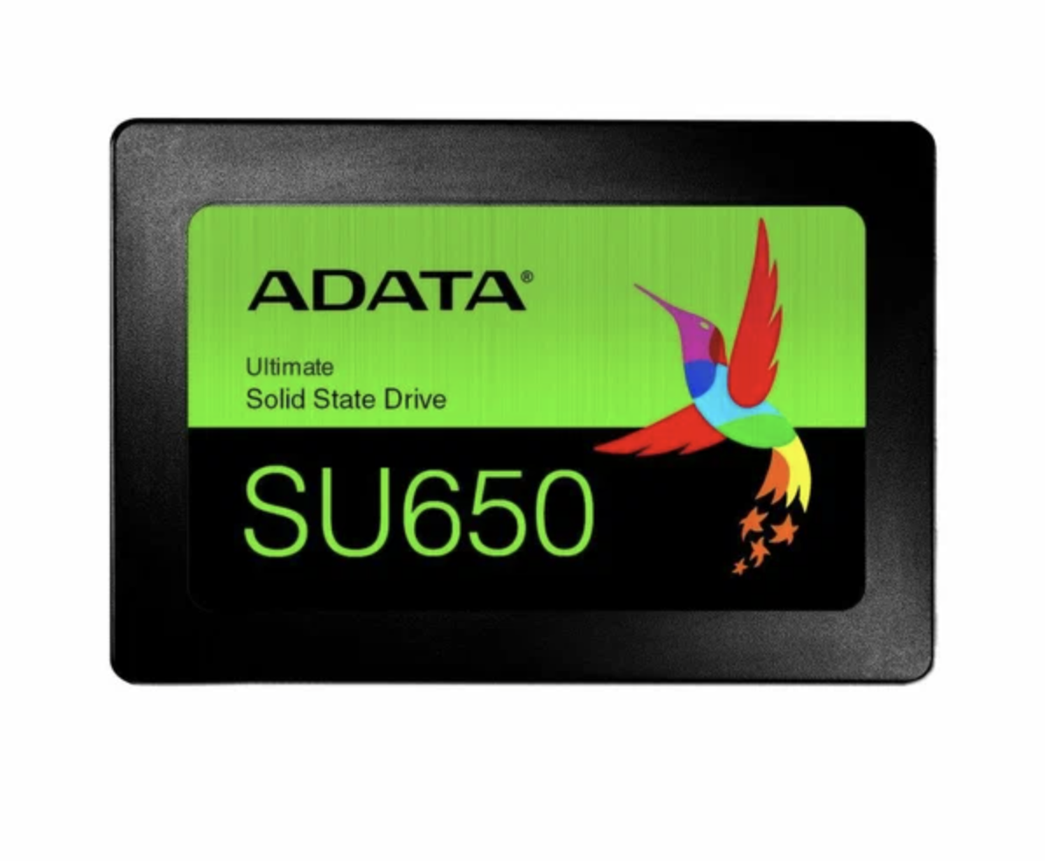 SSD жесткий диск ADATA SU650 SATA2.5" 240GB NAND FLASH ASU650SS-240GT-R, черный