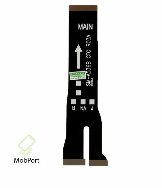 Шлейф, для Samsung Galaxy A53, металлический, пластиковый, 1 шт — фото 1