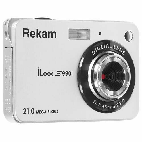 Компактный фотоаппарат Rekam iLookS990iSilverMetallic