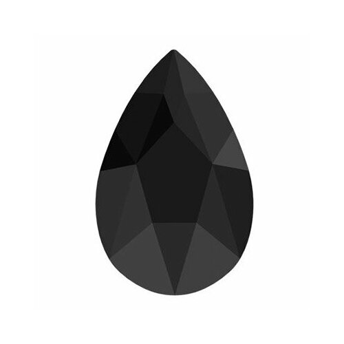 Стразы клеевые Swarovski 2303 цветные 14х9 мм кристалл 6 шт в пакете черный 1521₽