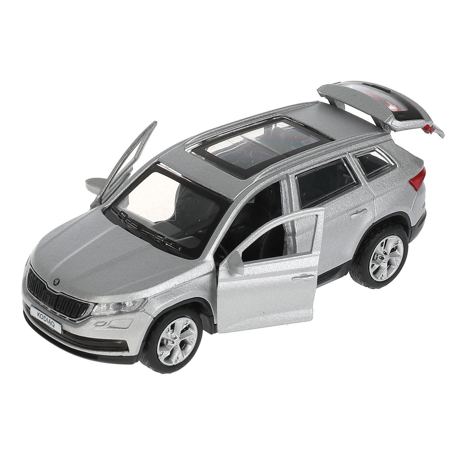 фото Машинка игрушка детская для мальчика Skoda KODIAQ Технопарк детская модель коллекционная инерционная матовый 12 см