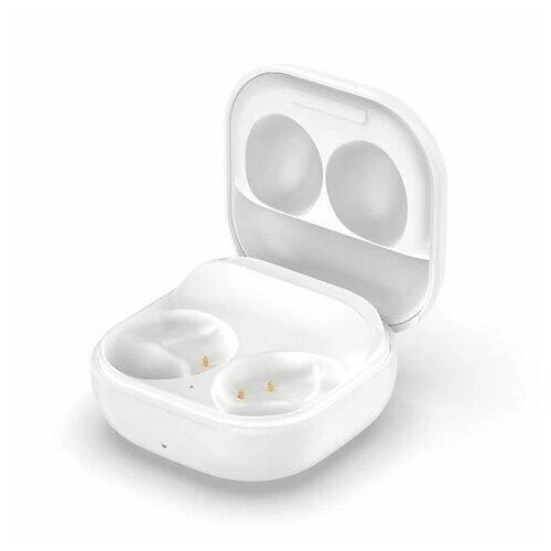Кейс Samsung Galaxy Buds 2 SM-R177 зарядный бокс белый глянец снаружи белый внутри 5300₽