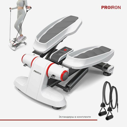 Степпер PROIRON тренажер для дома с эспандерами 10191₽