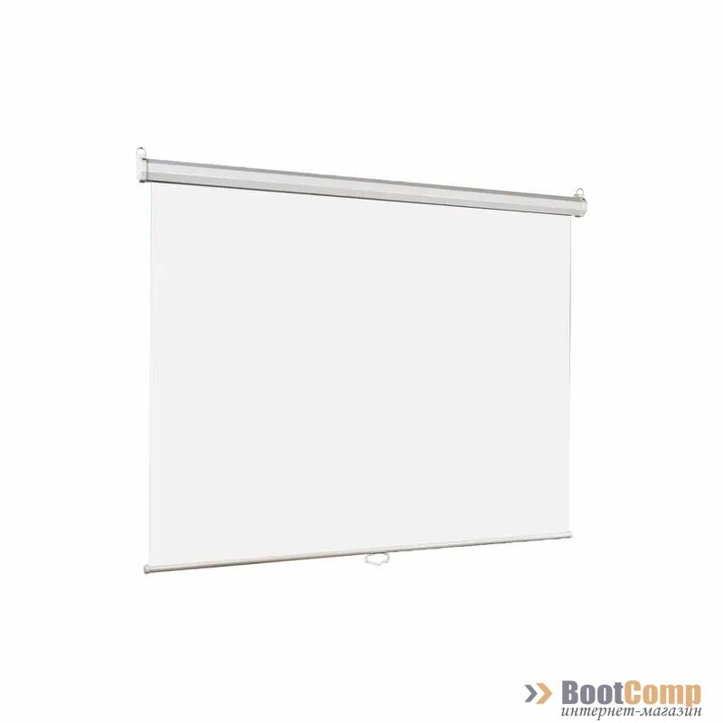 Экран настенный Lumien Eco Picture 180х180 см матовый белый восьмигранный корпус возм. потолочн-настенного крепления LEP-100102 - фото №15