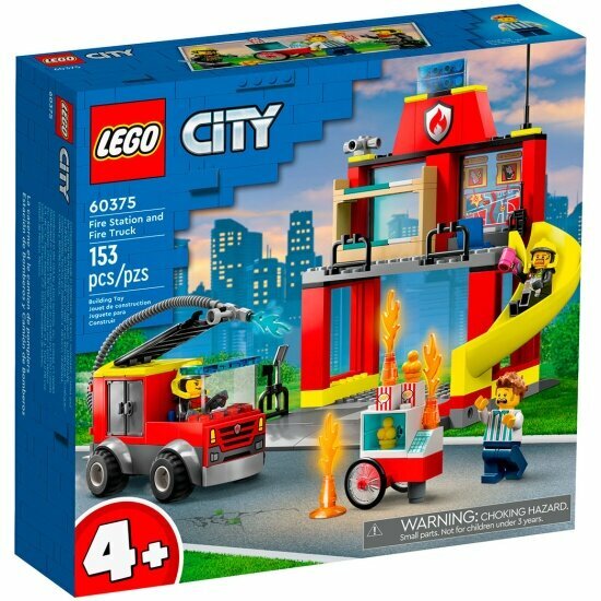 Конструктор Lego ® City 60375 Пожарная часть и пожарная машина
