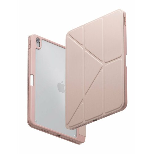 Чехол для планшета Uniq Moven Anti-microbial для iPad Air 13 (2024), (PINK) розовый