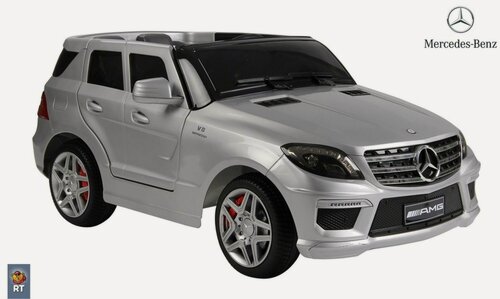 Изображение товара RT ML63 Электромобиль Mercedes-Bens AMG 12V R C silver с резиновыми колесами