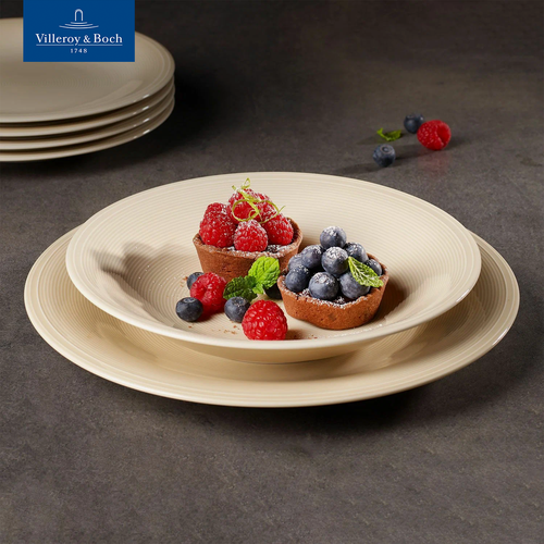 Изображение товара Тарелка глубокая 23,5 см, Color Loop Sand, like. by Villeroy & Boch, Премиум-Фарфор