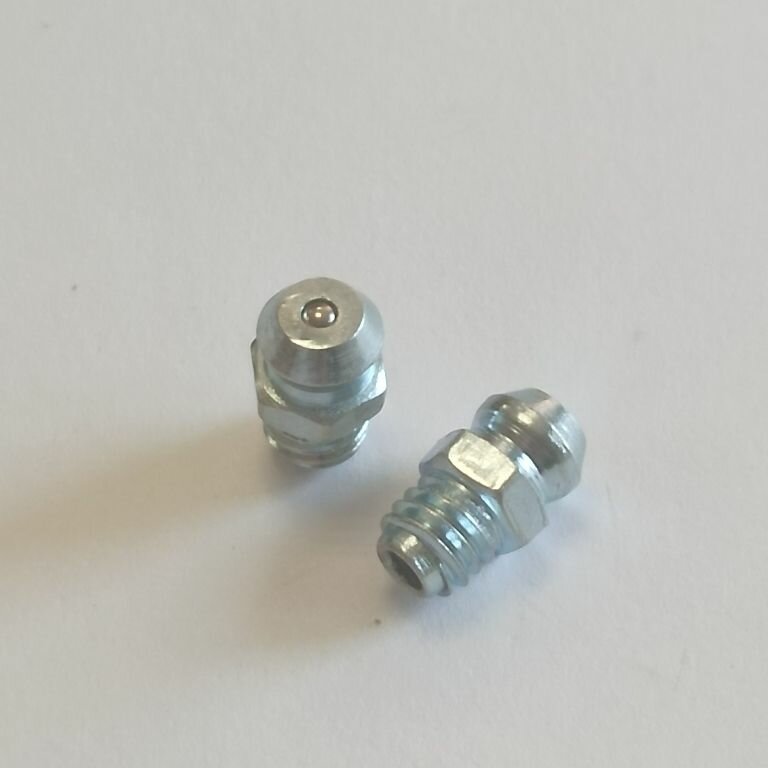 Пресс-масленка прямая 1,1 М6 (Комплект 10 шт) — фото 1