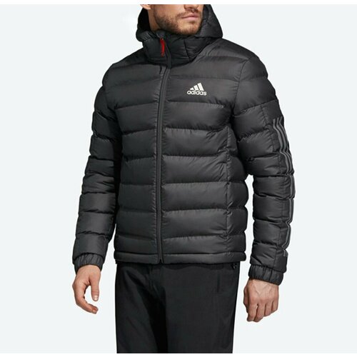 фото Пуховик adidas, размер 44, черный