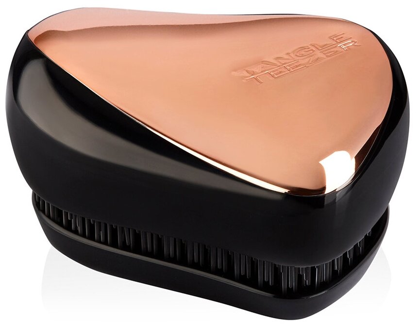 Аксессуары Tangle Teezer Compact Styler Rose Gold - Расческа для волос, цвет розовое золото-черный — фото 1