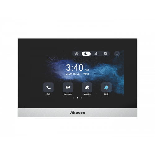 IP-монитор домофонный Akuvox C316W настенное крепление сенсорная панель 7 серый 21040₽