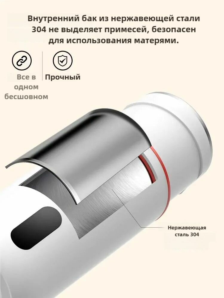 Изображение Электрочайник Xiaomi Delma DR035S, двухслойный, 350мл, белый