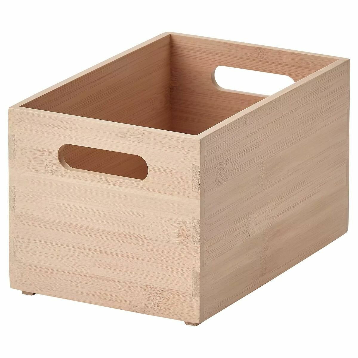 Коробка для хранения IKEA UPPDATERA уппдатера 24х16х15 см светлый бамбук