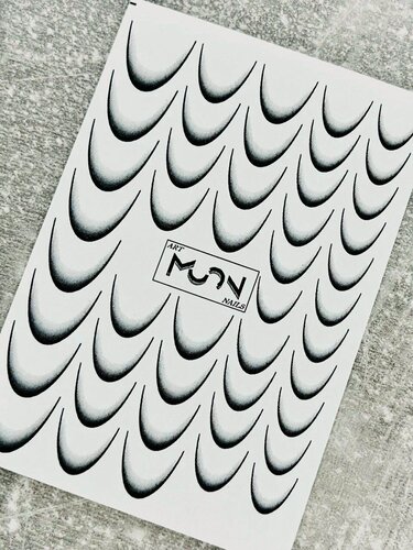 Изображение товара Наклейки для ногтей. Слайдеры для маникюра. 7на 10 см Френч на водной основе.