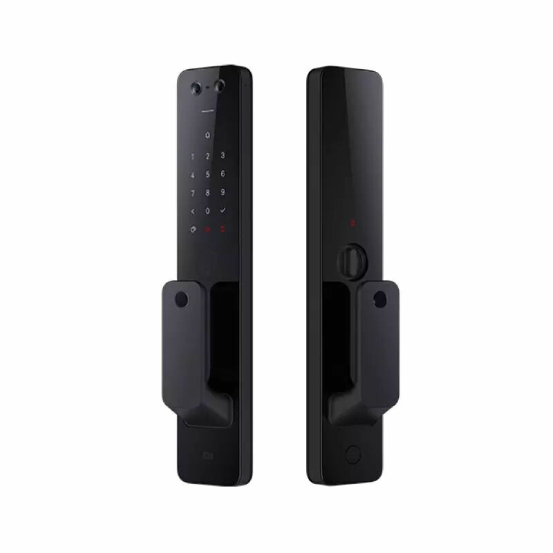 Умный дверной замок Xiaomi Automatic Smart Door Lock Pro Fingerprint unlock wide angle camera NFC XMZNMST03YD Mihome APP  HomeKit   Черный
