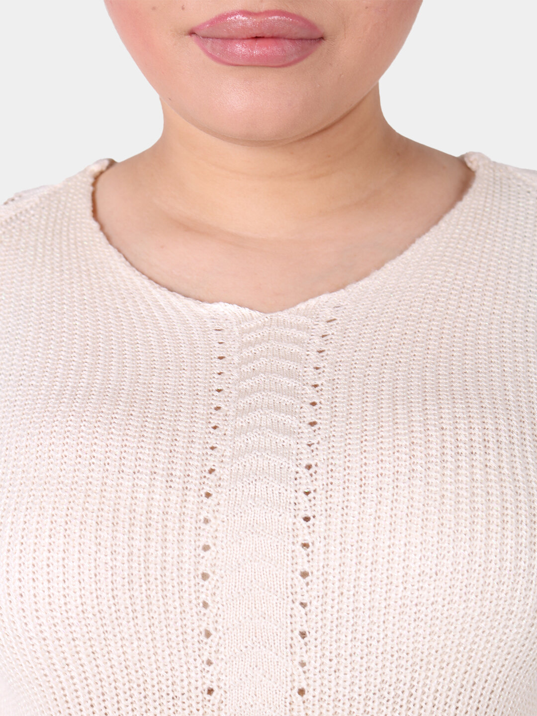 Свитер размер One Size, , молочный — фото 1