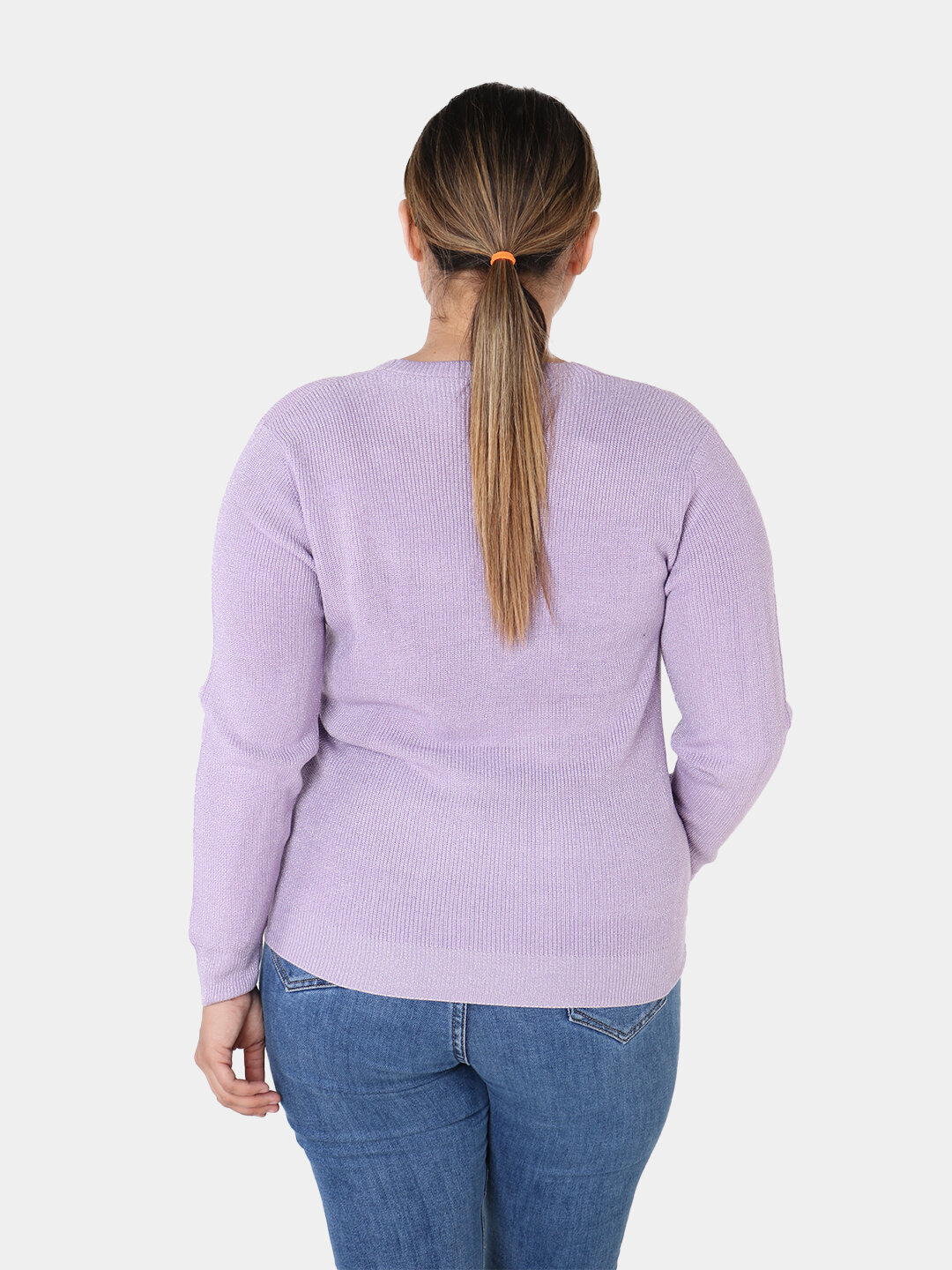 Свитер размер One Size, , лавандовый — фото 1