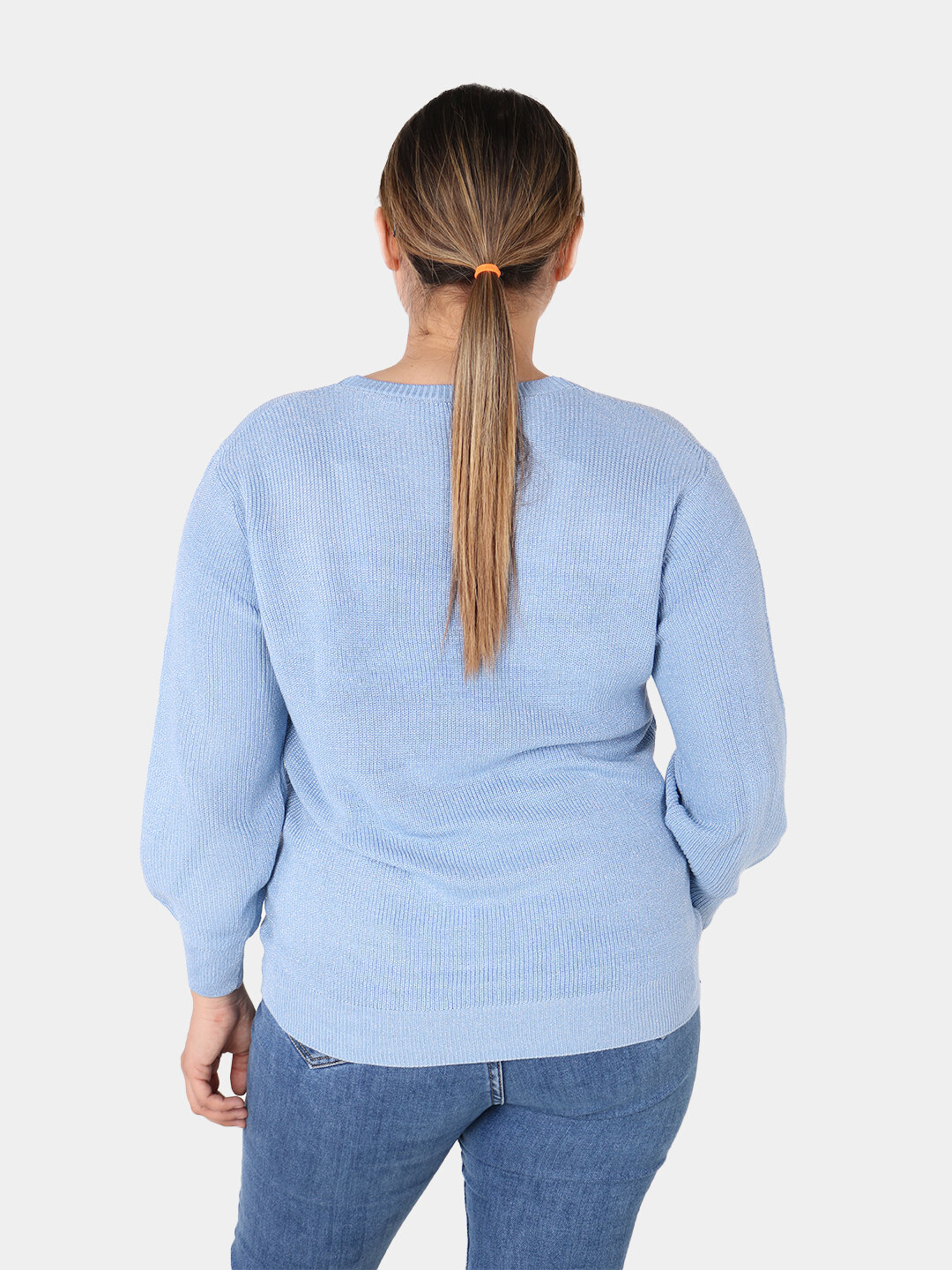 Свитер размер One Size, , голубой, — фото 1