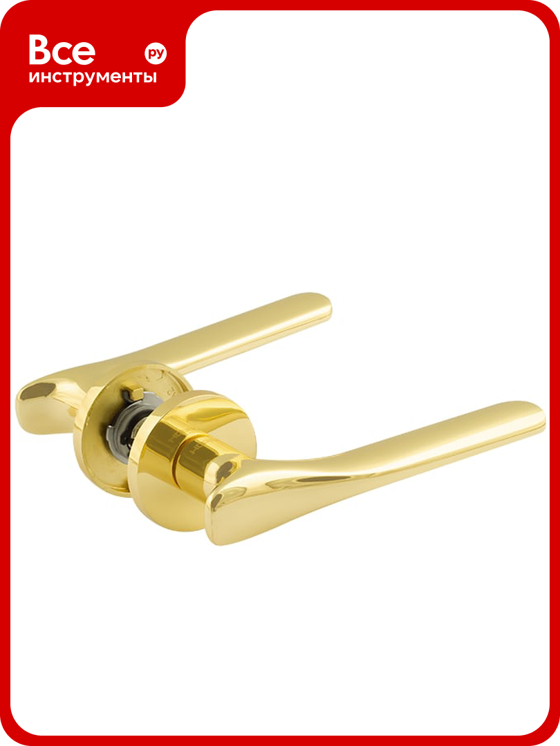 Дверная ручка нора-м Slim 135А золото 19863
