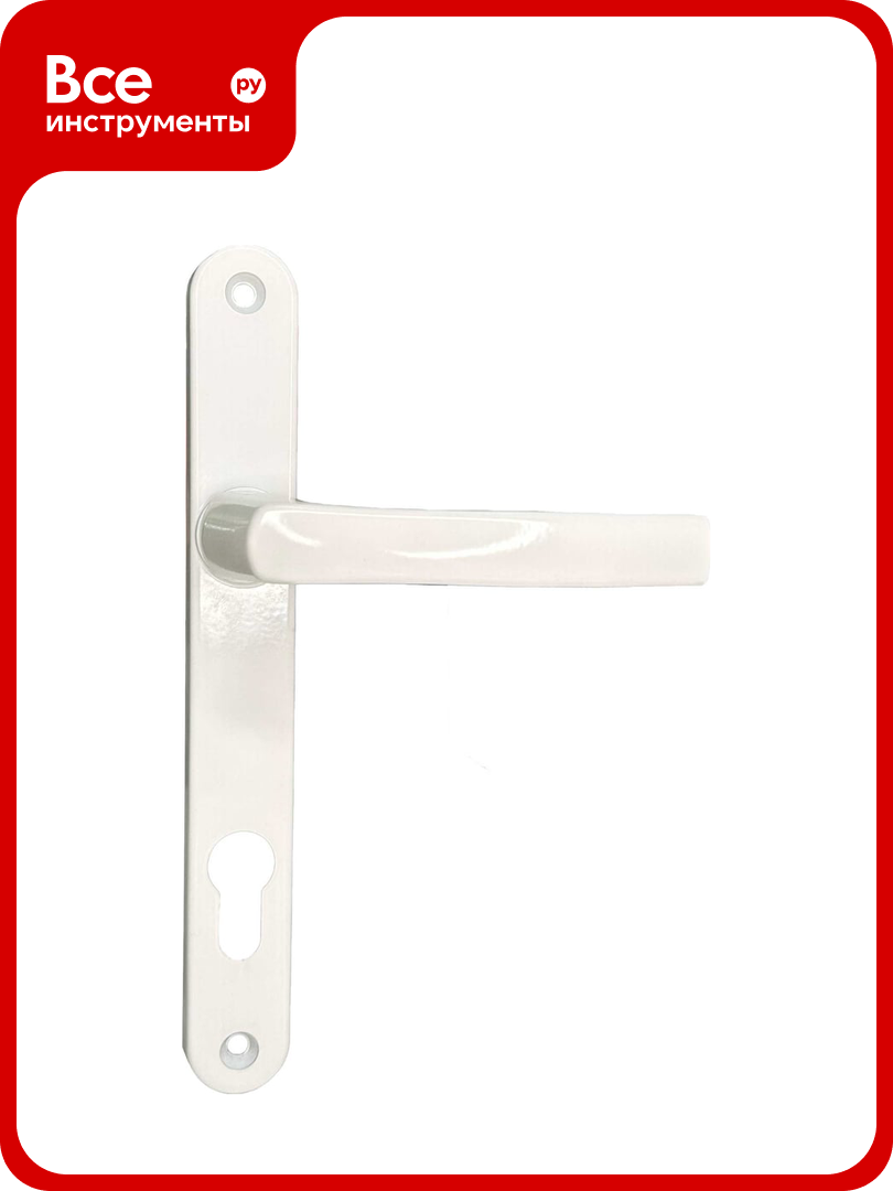 Ручка на планке VETTORE PVH 85-28 W белый 20559