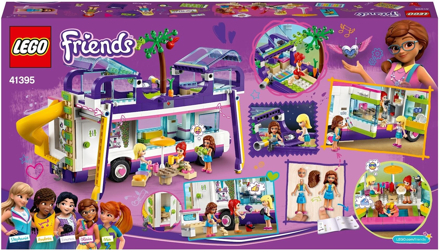 Конструктор LEGO FRIENDS Автобус для друзей