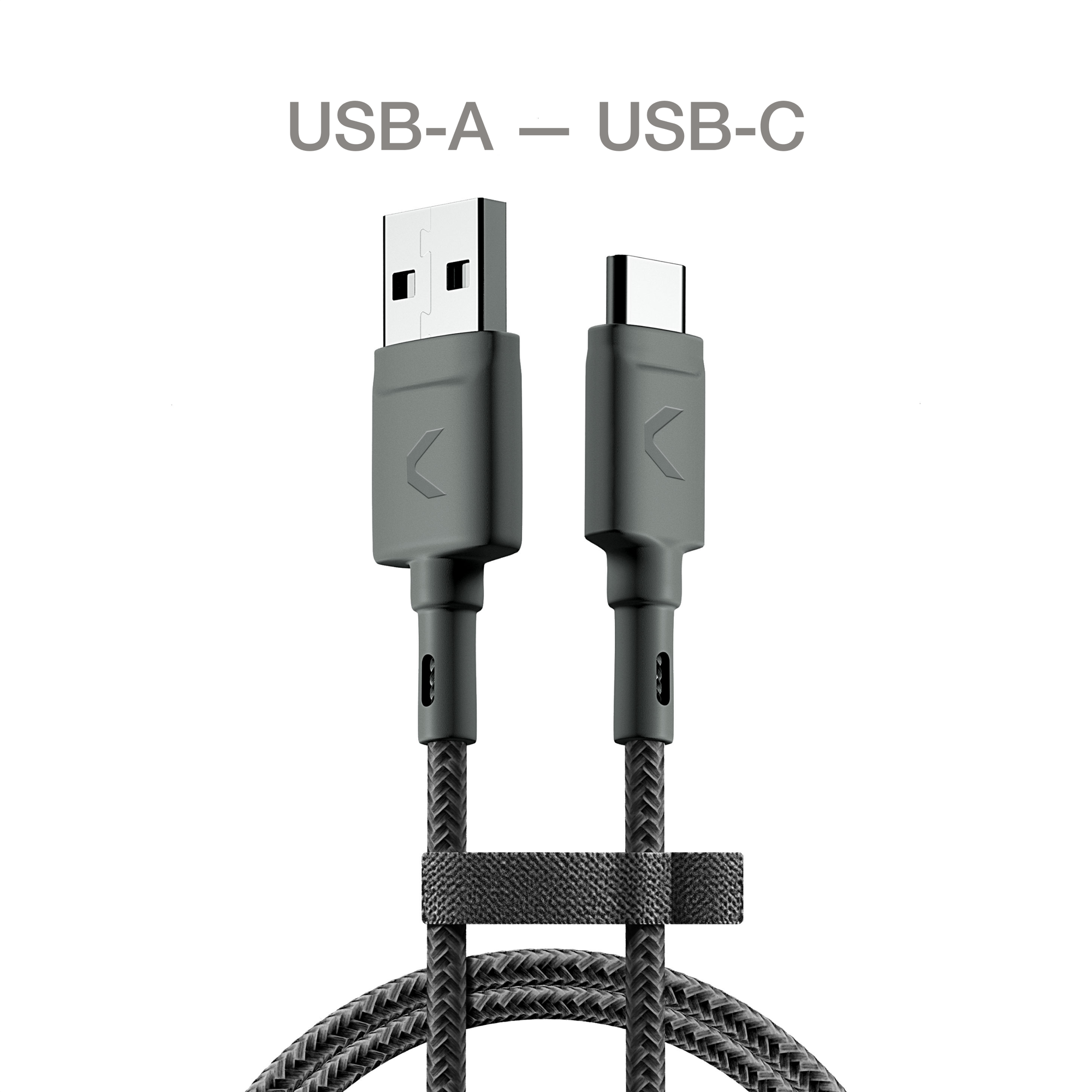 Кабель COMMO Range Cable USB-A - USB-C 1.2 м Graphite