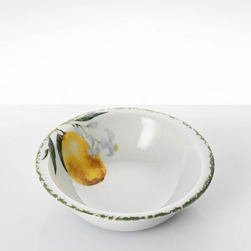 фото Фарфоровый салатник 280 мл. Добруш "Лимоны" ф. Тренд