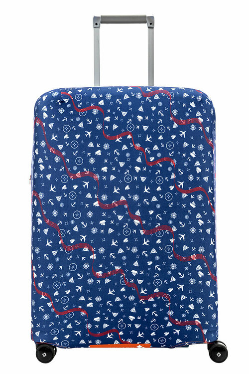 Чехол для чемодана ROUTEMARK, размер M/L, синий