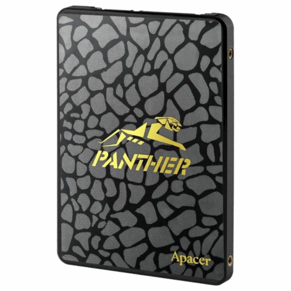 Накопитель APACER AS340 Panther, 120Gb, 3D TLC, AP120GAS340G-1, R550Mb/s, W500Mb/s, 30TBW, RTL — фото 1