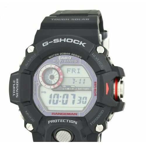 Наручные часы CASIO G-Shock GW-9400-1E, серый, серебряный