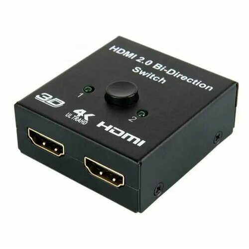 Свитч HDMI разветвитель на два устройства переключатель hdmi интерфейса gembird dsw hdmi 34 3 порта hdmi 1 4 разрешение до 4k x 2k можно использовать как 25 метровый hdmi удлиннитель