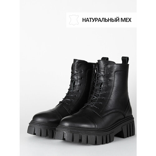 фото Ботинки balini linea, размер 40, черный