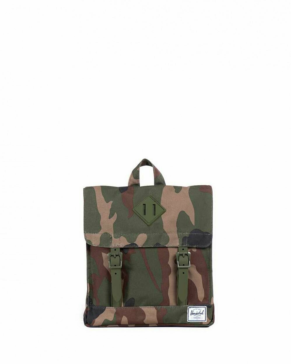 Рюкзак маленький Herschel Survey Kids Woodland Camo Army Rubber