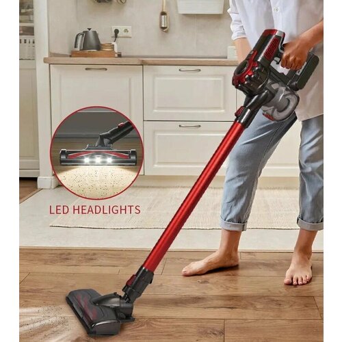 Пылесос беспроводной2000 вт40 мин работы05 лСветодиодный индикатор состояния батареикрасный 1044000₽