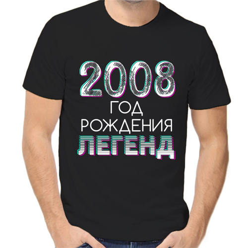 фото Футболка, размер m, черный нет бренда