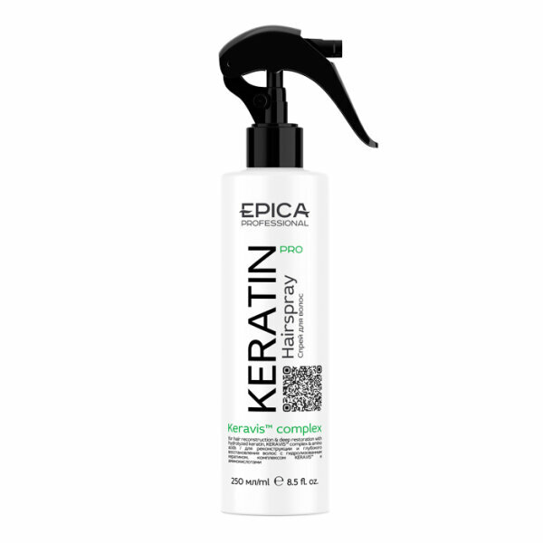 EPICA Professional Keratin PRO Спрей для реконструкции и глубокого восстановления волос 250 мл