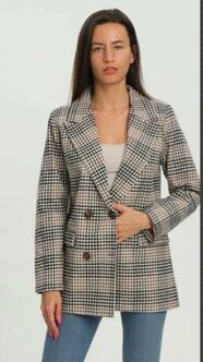 Характеристики модели Пиджак женский классический твидовый жакет в ...