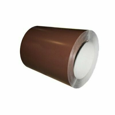 фото Нащельник металлический коричневый (без завальцовки), ширина 200 мм, длина 3 метра