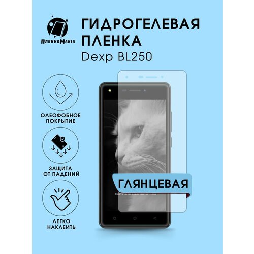 Гидрогелевая защитная пленка Dexp BL250