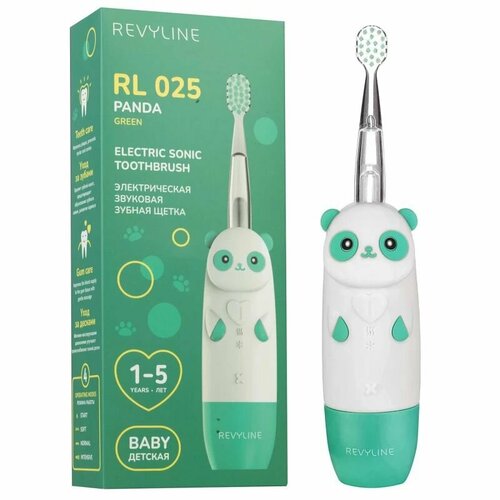 Электрическая звуковая зубная щетка Revyline RL 025 Panda