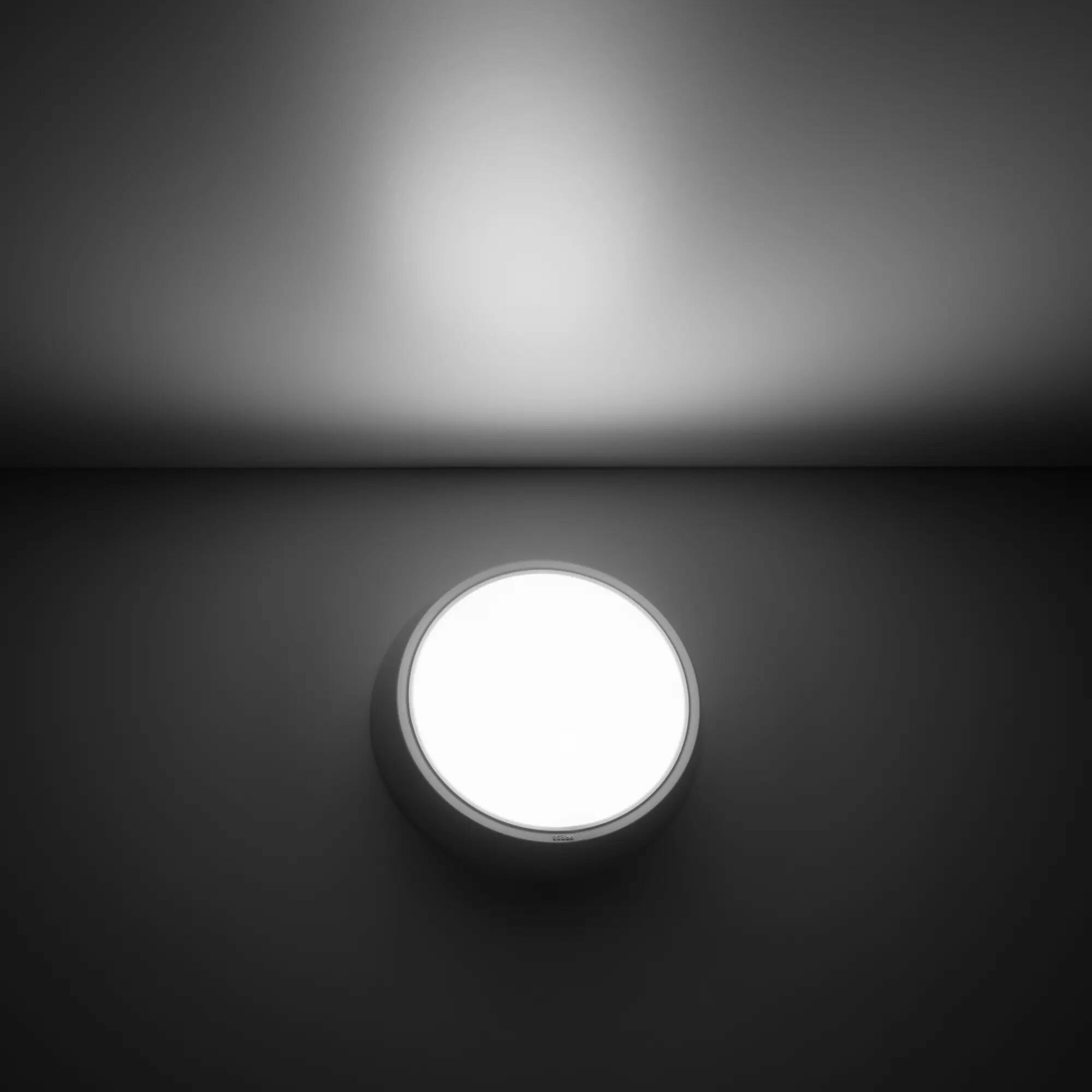 Светильник ЖКХ светодиодный Gauss 15 Вт IP20 накладной круг цвет белый - фотография № 7