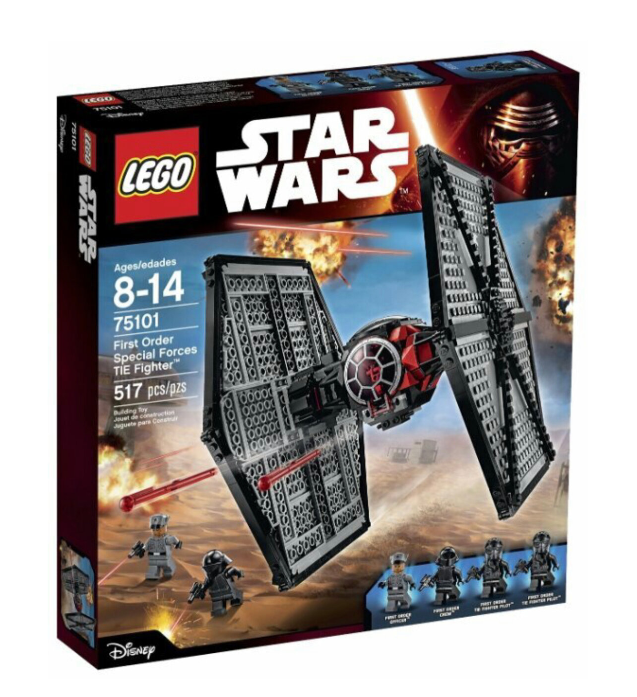 LEGO Star Wars 75101 Истребитель особых войск Первого Ордена, 517 дет.