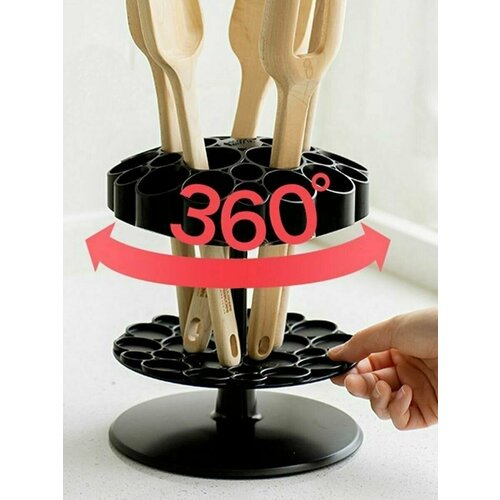 Кухонный органайзер / подставка для столовых приборов/ кухонный держатель / органайзер / настольная сушилка / подставка под кухонные принадлежности / подставка под венчик, ложки, лопатки